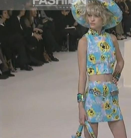 Authentic Chanel two piece as seen on catwalk