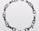 Fifty Shades of Grey inspired Handcuff Necklace Chunky larger style