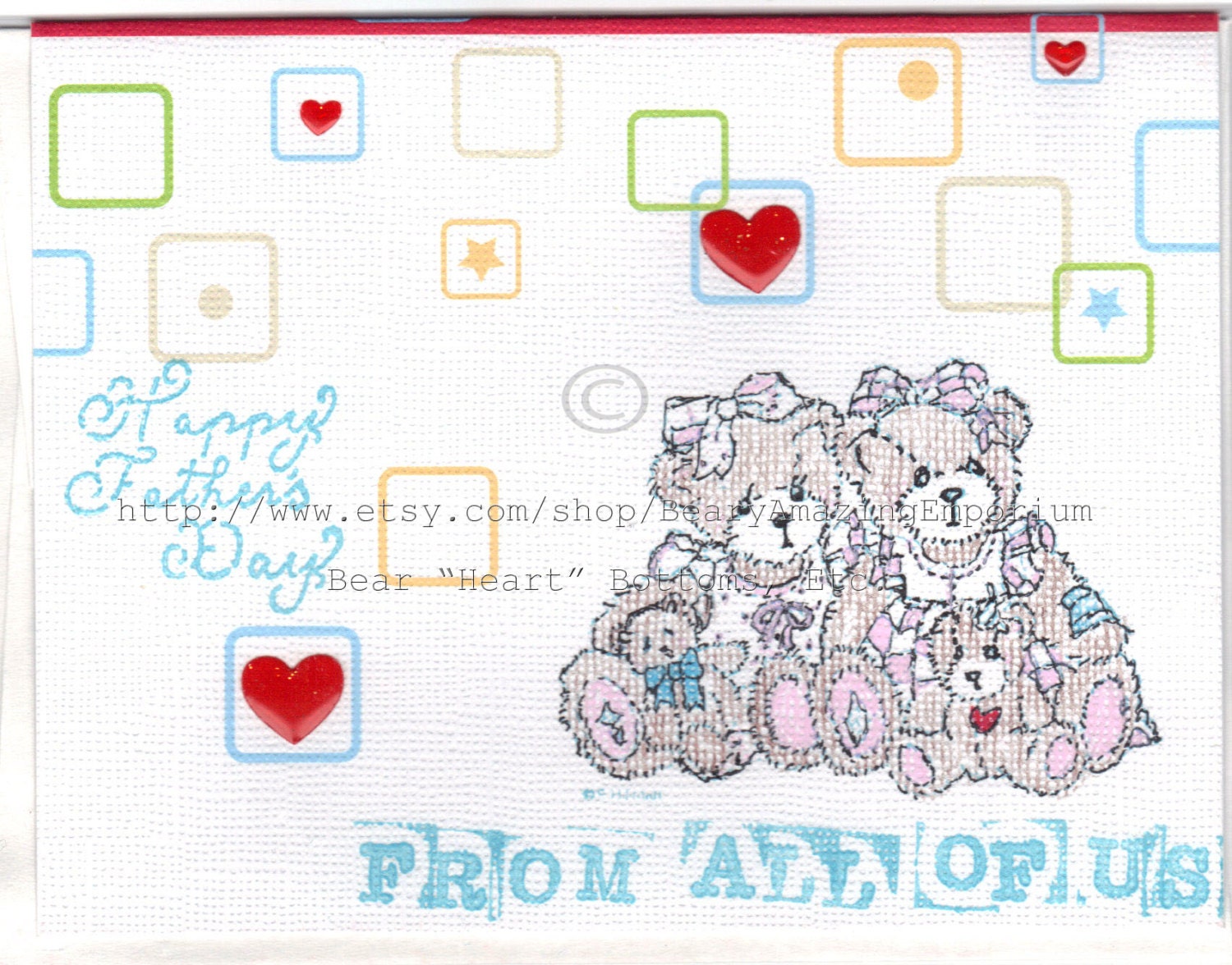 Father's Day 100% Handmade Card (Simple) A