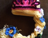 Princess Rapunzel Crochet Hat