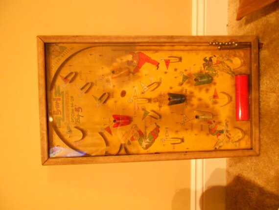 Buy electic games - POOSH-M-UP "BIG 5" 5 in One Electric Pinball Game
