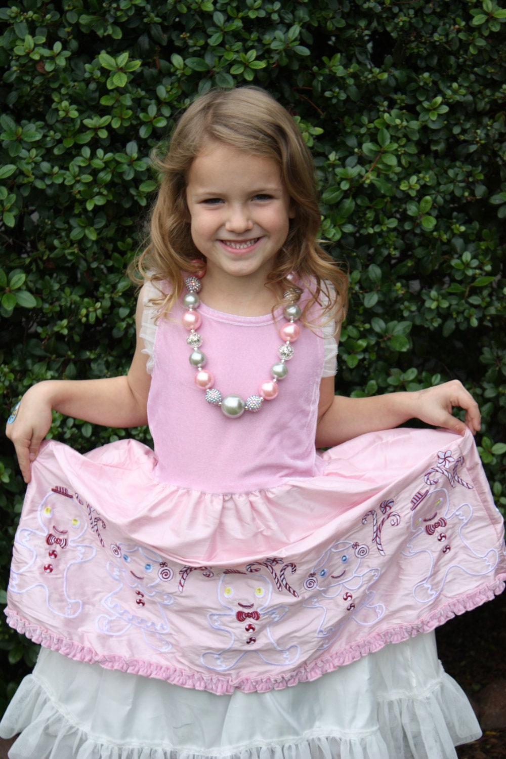 THE PINK and SILVER Chunky Style Vintage Bling Necklace. Easter Portraits. Pearl Diamond 4 Baby Toddler Teen Lemon Loves Lime. Rubys Palace