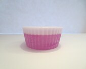 Individually Wrapped Full Size Purple Shea Butter and Glycerin Raspberry Chocolate Fudge Scented Cupcake Soap