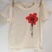Organic Toddler Tee featuring Coral Budding Artist Pencil