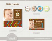 Little Cookie Printable Birthday Party Package by tania's design studio