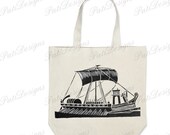 Vintage Ship Illustration, Sail, Sailboat, Sailing - Iron on, Fabric Transfer, Transfers - Antique Graphics, Clip Art - INSTANT DOWNLOAD