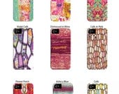 Any of my art on the Tough iPhone 5 Vibe Case or iPhone 4 Vibe case in any one of my art designs