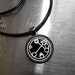 Doctor Who Companion Round Pendant - BBC Geek Necklace for Men or Women