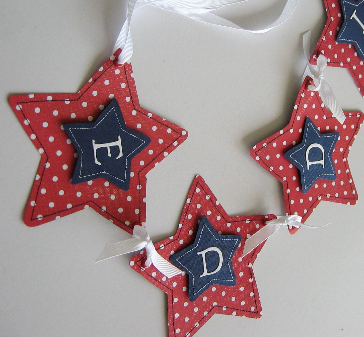Childrens Name Banner - Made to Order in the color of your choice - For Girls and Boys Il_570xn