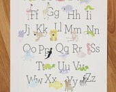 Alphabet Poster (11"x17" vertical)