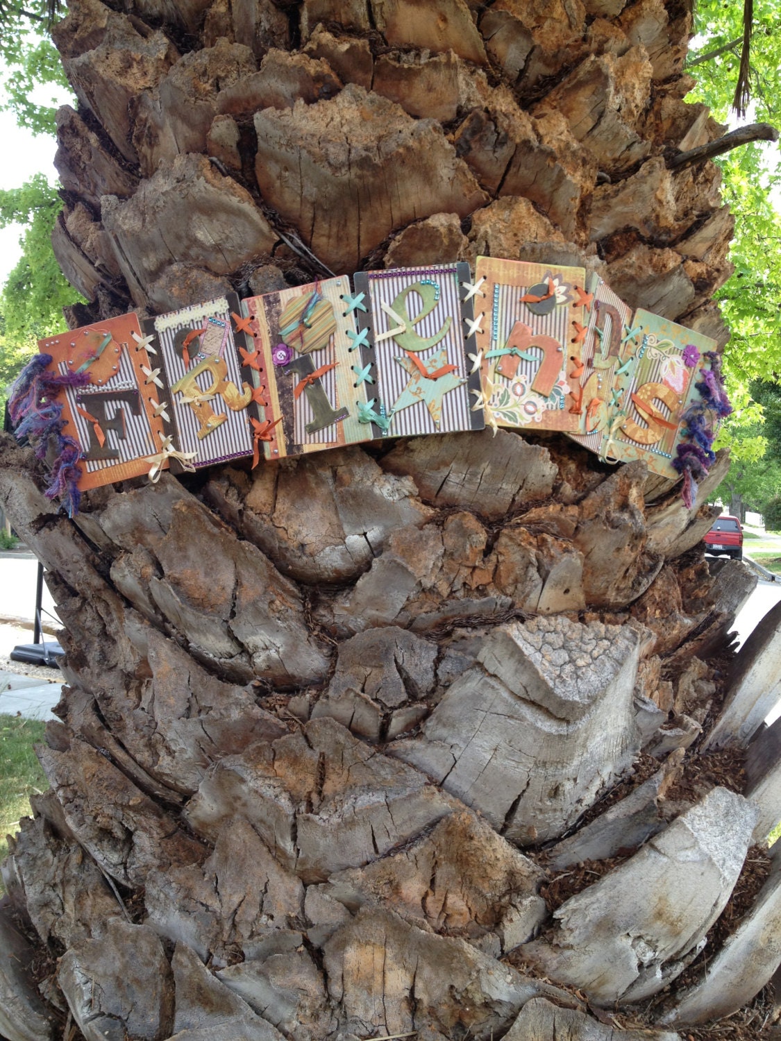 Friends fold out banner keepsake