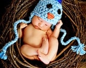 Newborn Photo Prop Baby Cardinal Hat