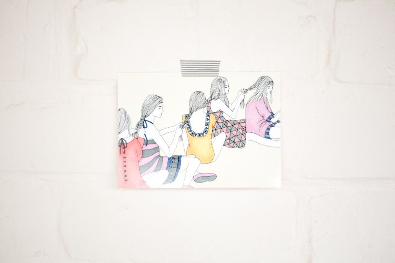 Best Friends Postcard