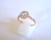 Natural white sapphire Sapphire inlaid with 1.5 mm white sapphires   P-047