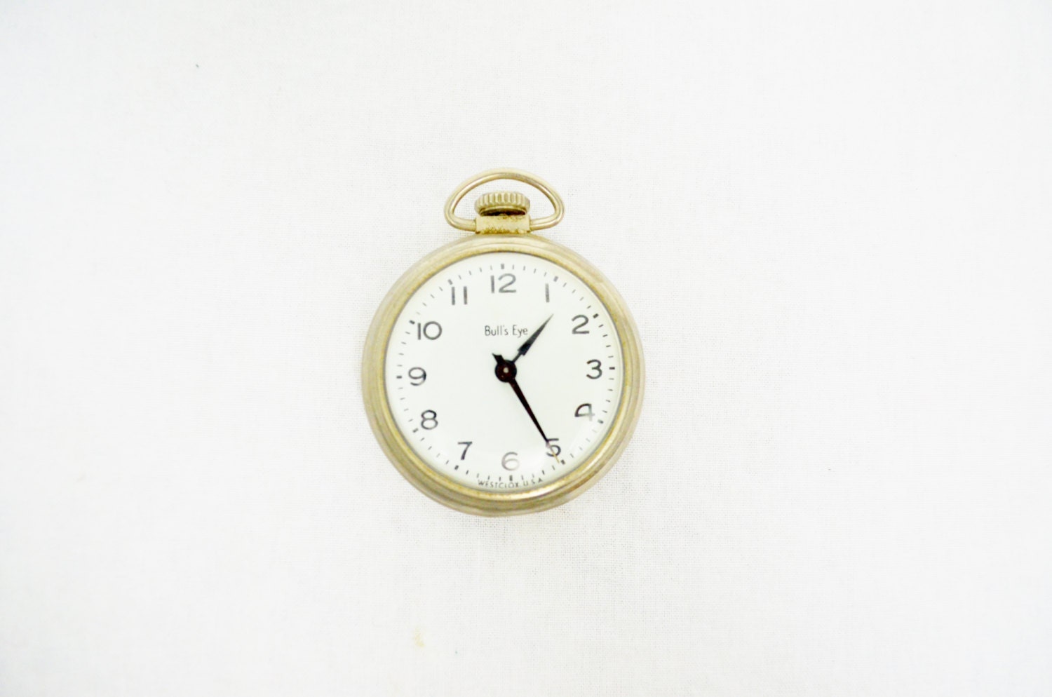 Vintage Westclox Bull's Eye Pocket Watch