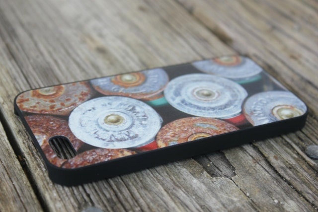 Gun iPhone 5 Case, Shotgun Shells, Rust iPhone Cover, Bullet iPhone Case, Redneck iPhone Photography