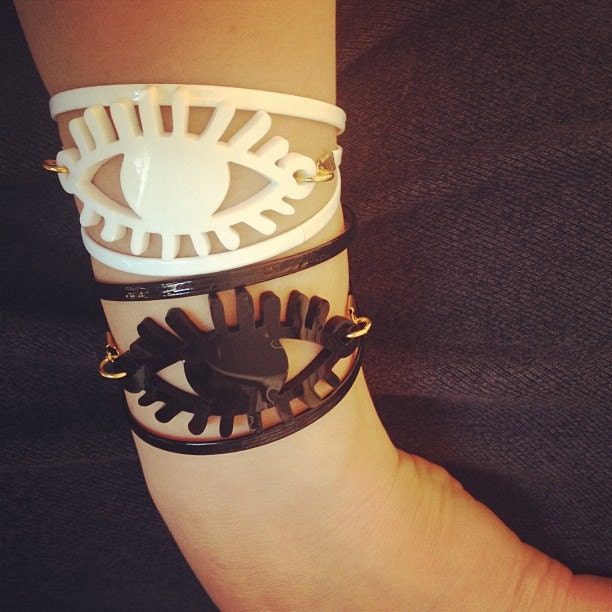 Eye Need It Bracelet in Black or White