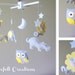 Baby mobile - Elephant Mobile - Giraffe Mobile - Nursery Mobile - CUSTOMIZE....You can pick colors too :)