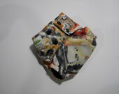 Gold Kaleidoscope One-Size AI2 Diaper with Bamboo Insert