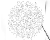 Original Illustration - Crazy Art - "Social Network"  by 99heads