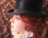 Steampunk Catwalk Collection 'Wear Me,Alice' reversible vintage lace choker,statement necklace