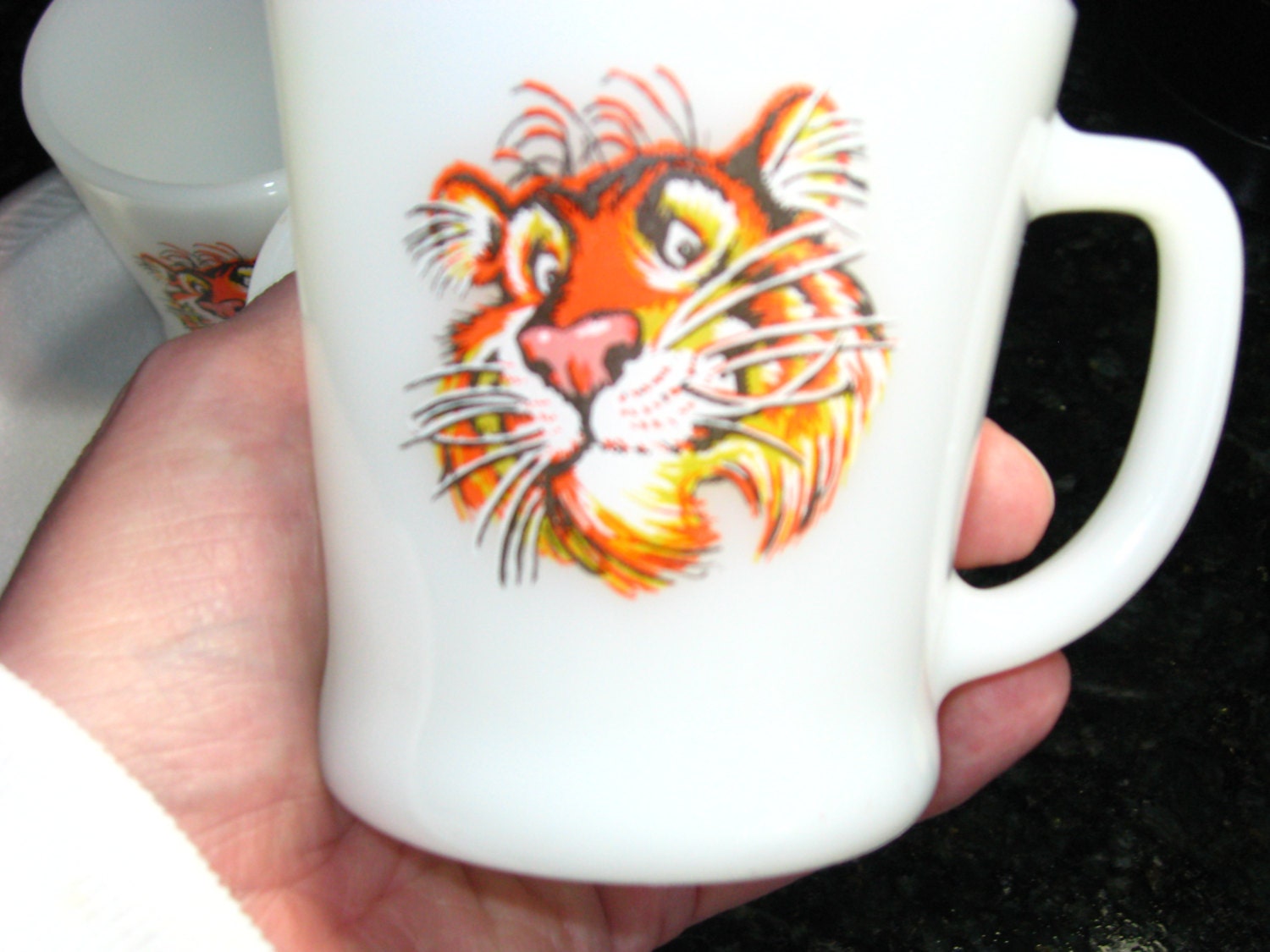 vintage exxon tiger mugs epsteam