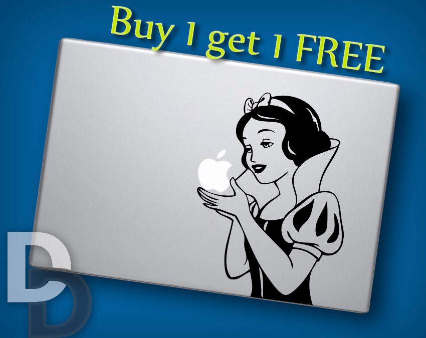 Buy 1 Get 1 Free Snow White Macbook Decal for MacBook Pro, Macbook Air and MacBook Retina