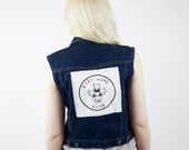 Canvas patch - Stay Home Club - White