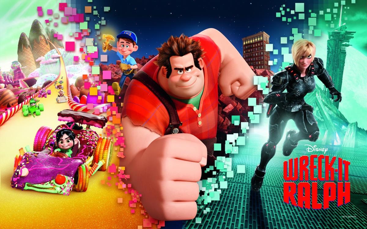 77295 Disney Wreck it Ralph Birthday Party Edible Cake Toppers Cupcakes Decoration Favor Personalized Custom