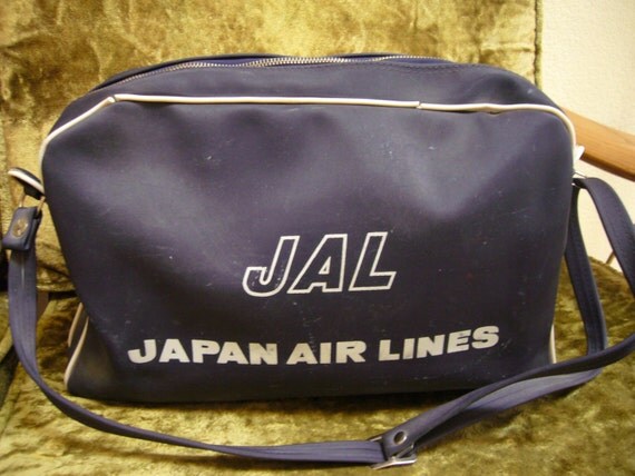 Buy airlines charging for carry ons - Vintage Japan Airlines Carry On Bag