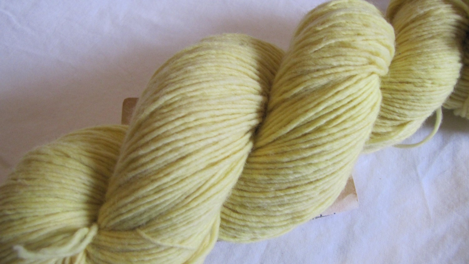 Weld Naturally Plant Dyed Merino Wool Yarn - Fingering Weight - 420 yards - M-16 - EscapeToEvermore