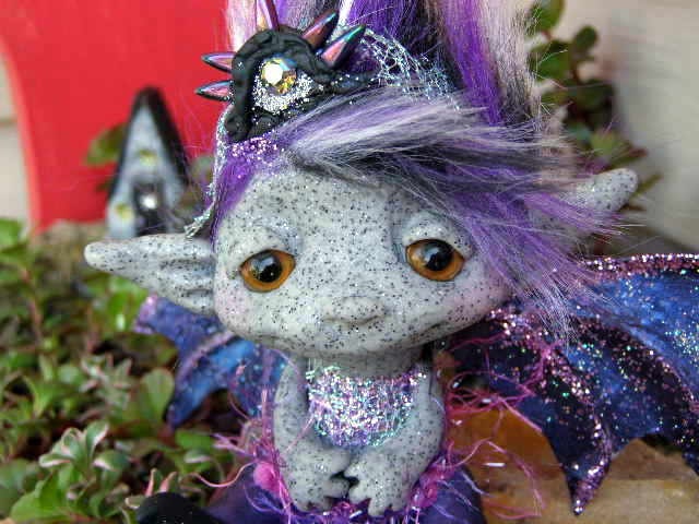 OOAK Dragon Princess Trollfling Troll "Rosalyn" by Amber Matthies