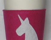 Unicorn Coffee Sleeve by AmyD