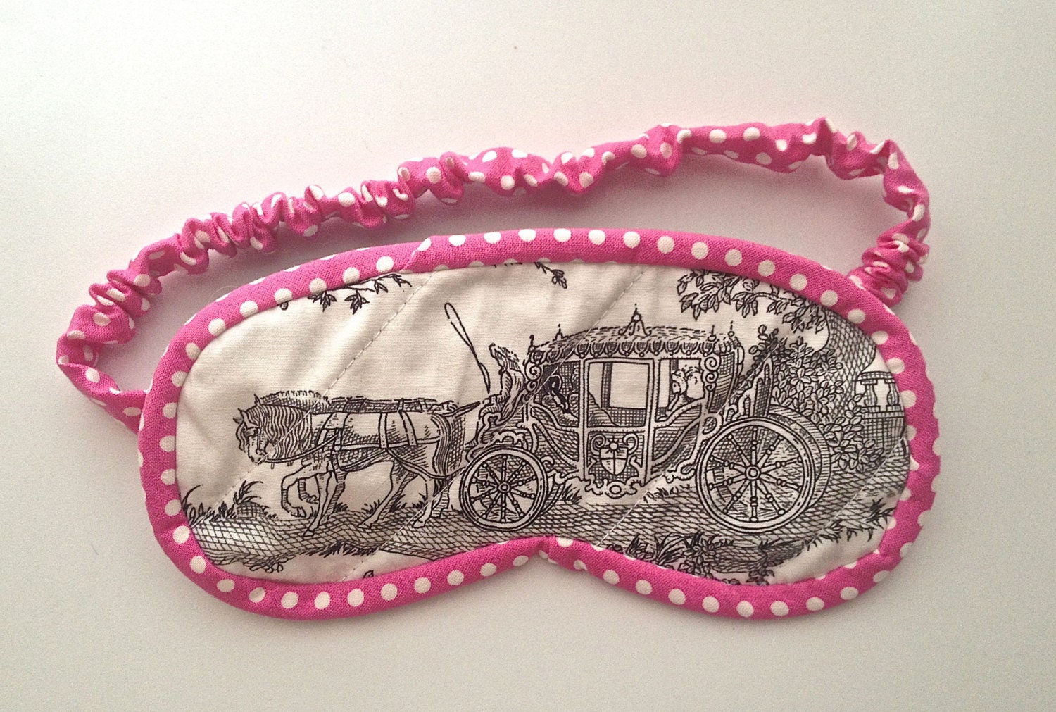 Horse and Carriage Sleep Mask