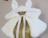 White Rabbit Girls Hooded Capelet