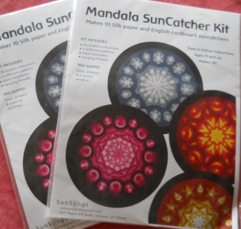 Mandala Suncatcher Kits - To Make 10