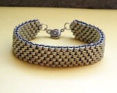 Crosshatch Woven Bracelet - Lush Beads Industrial