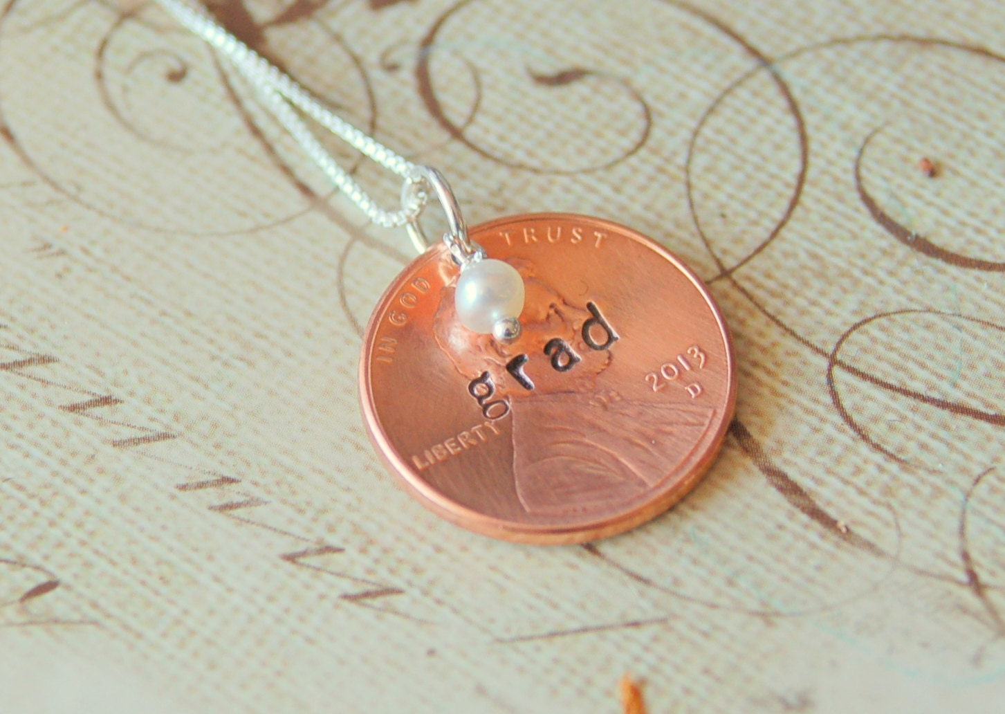 2013 Stamped Penny - Grad