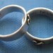 Custom Stamped Infinity Ring