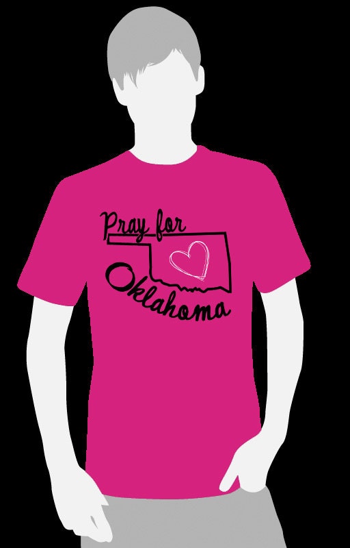 2XL Pray for Oklahoma Unisex T-shirt