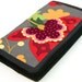 ZIP AROUND Knitting Needle Case or Art Tool Organizer - Mod Japanese - 24 Black Pockets See-Thru Notions Zipper