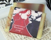 Sandalwood Soap - Traditional Cold Process Handcrafted in Martinsville