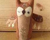 Olaf One of a Kind embroidered Owl Plush