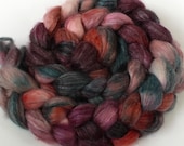 Crossroads Inn - dyed Superwash Merino/bamboo/nylon top (4.3 oz.) roving