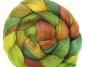 FAUX CASHMERE roving top handdyed spinning fibre 3.5 oz vegan
