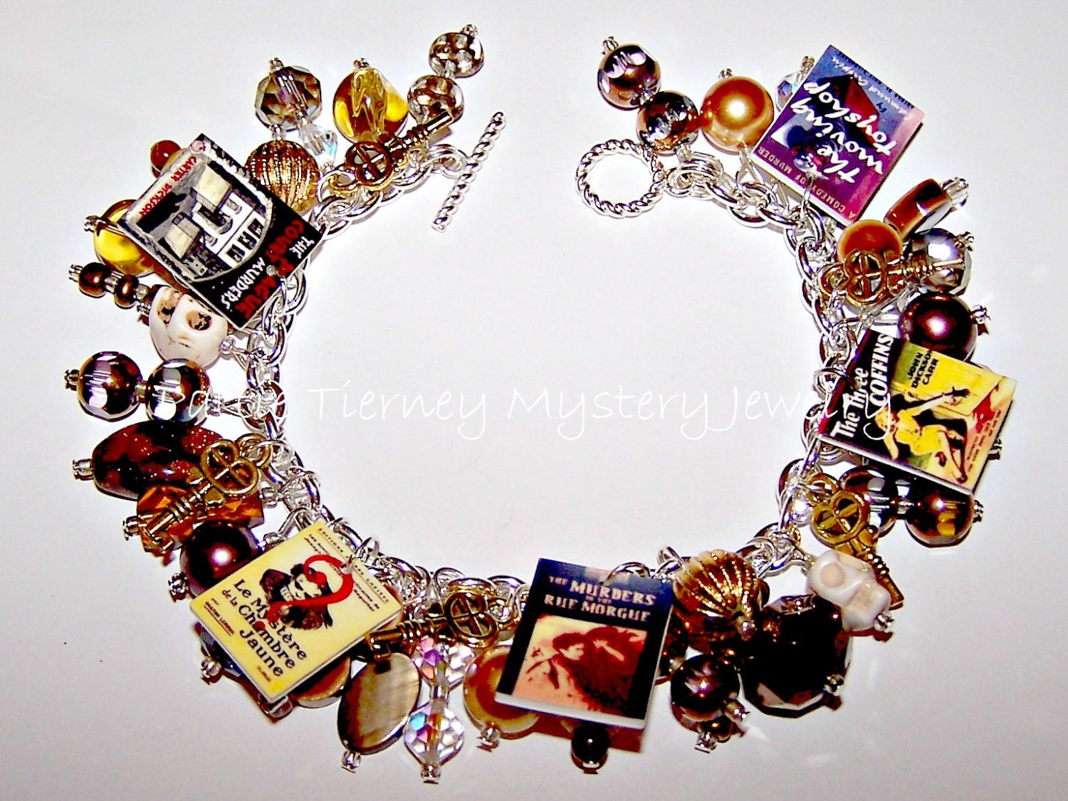 LOCKED ROOM MYSTERY Charm Bracelet