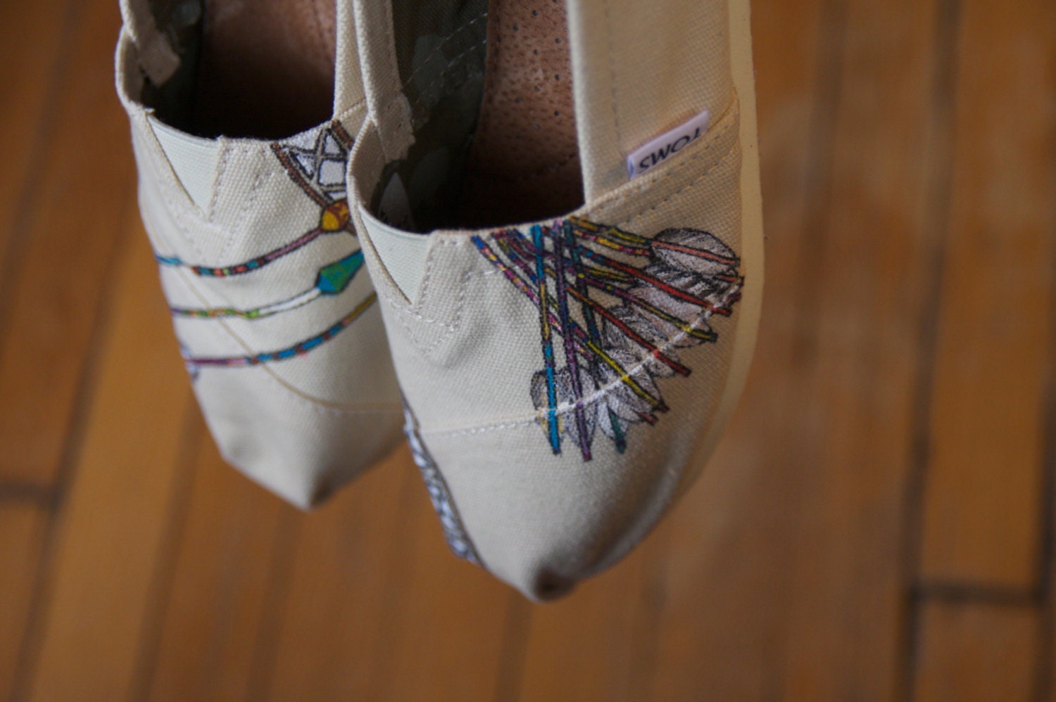 Aztec Arrows Custom TOMS Shoes - Limited Edition