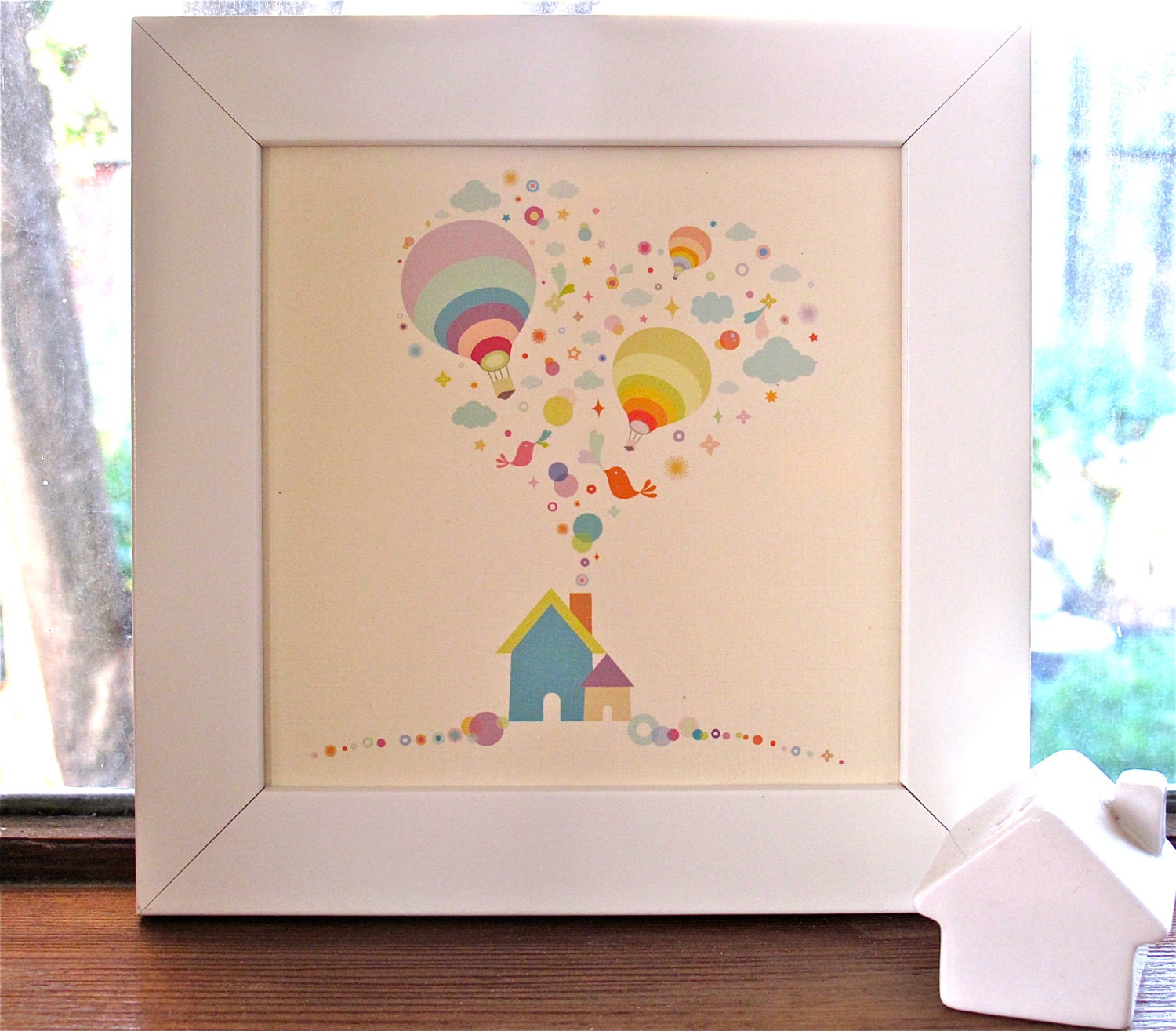 Framed Home Sweet Home Print