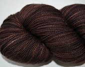 Dark Chocolate- 100% Superwash Merino Sock Yarn