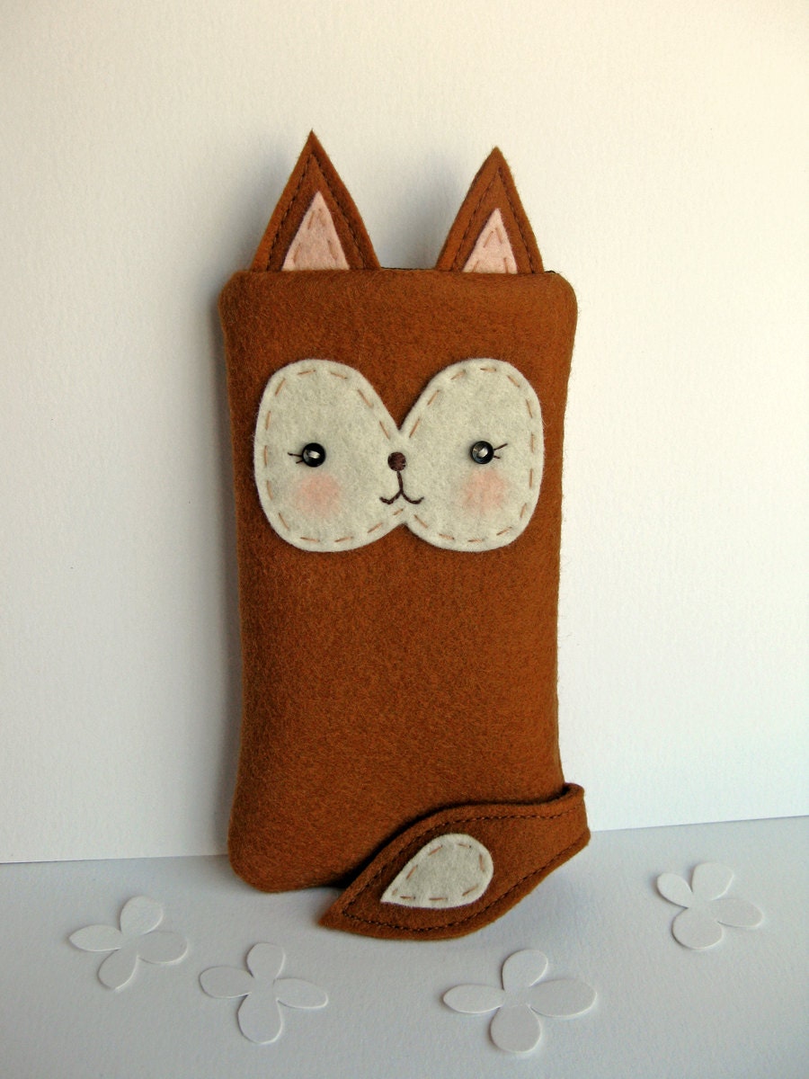 Foxy Little iPhone Cozy - Made to Order